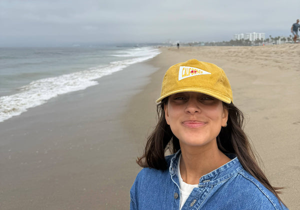 California Pennant Felt Patch Hat