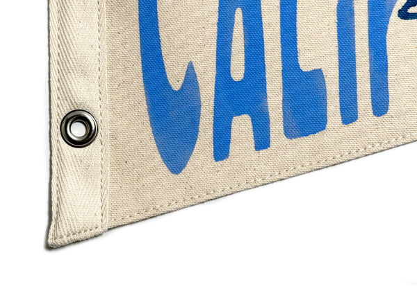 California Bear Canvas Pennant