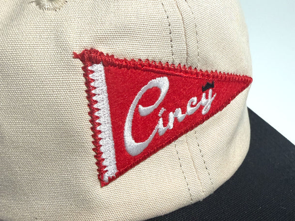 Cincy Felt Patch Hat
