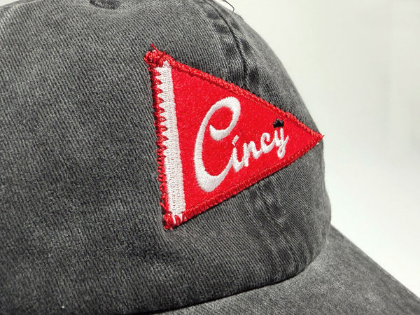 Cincy Felt Patch Hat