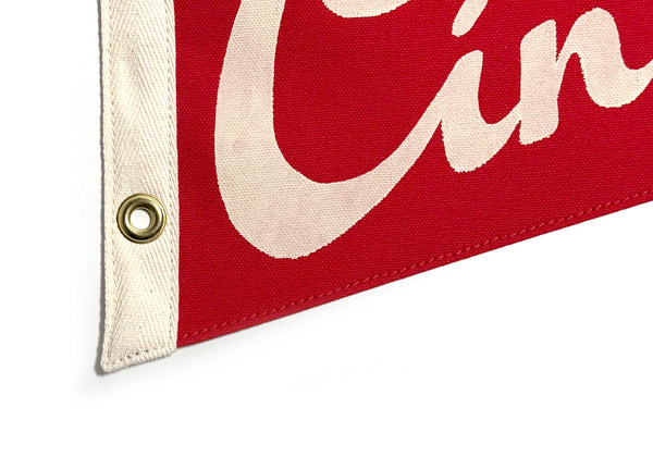 Cincy Queen City Vintage-Inspired Pennant