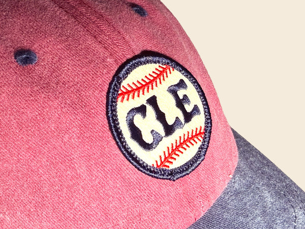 Cleveland Baseball Felt Patch Hat