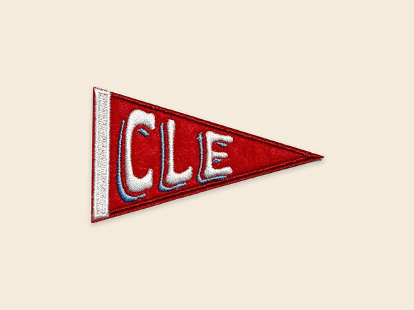 Cleveland Felt Iron-On Pennant Patch