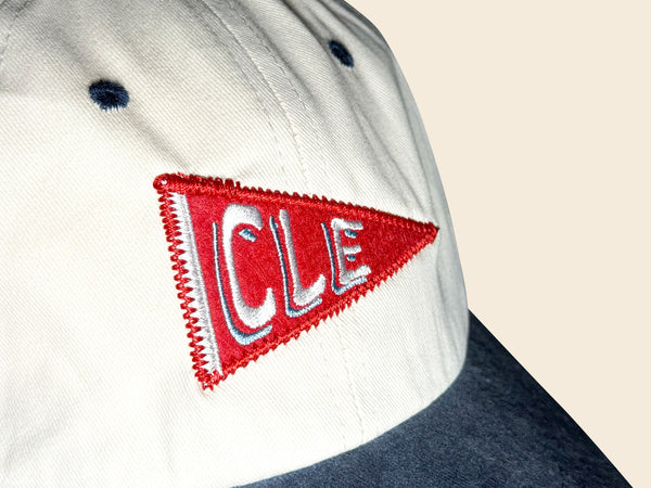 Cleveland Pennant Felt Patch Hat