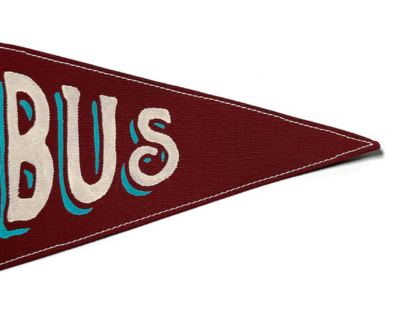 Columbus Vintage-Inspired Pennant
