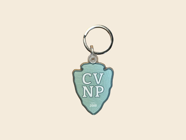 Cuyahoga Valley National Park (CVNP) 2" Arrowhead Keychain