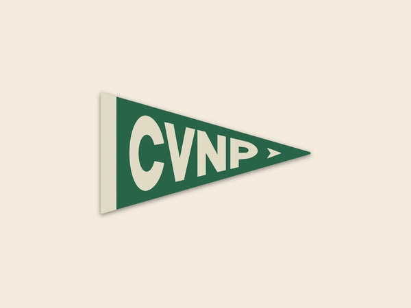 CVNP Pennant Sticker