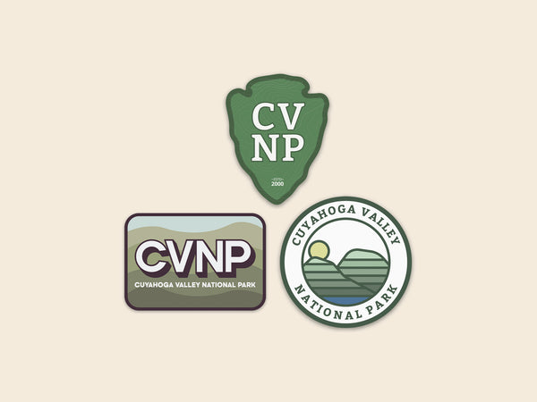 Cuyahoga Valley National Park (CVNP) Small Stickers