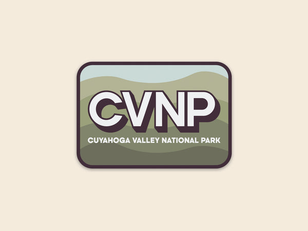 Cuyahoga Valley National Park (CVNP) 3" Horizon Sticker