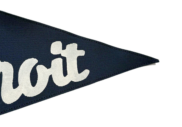 Detroit Vintage-Inspired Pennant