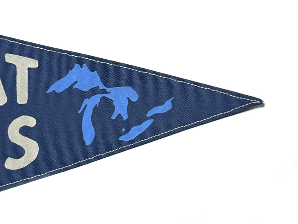 Great Lakes Vintage-Inspired Pennant