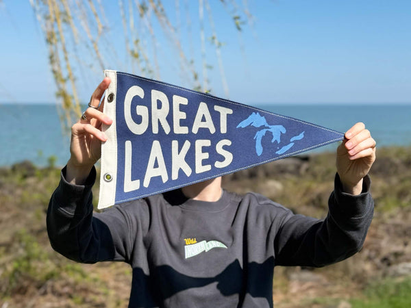 Great Lakes Vintage-Inspired Pennant