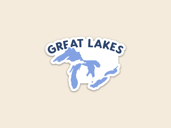 Great Lakes 3" Arch Sticker - Weather Resistant Vinyl