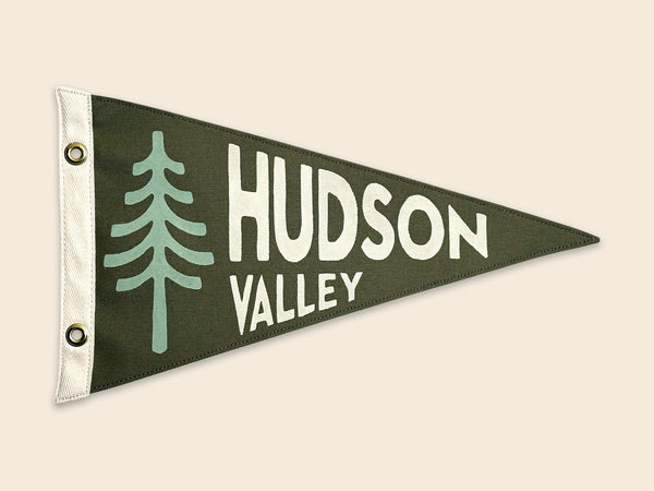 Hudson Valley New York Pennant