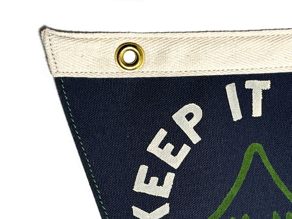 Keep It Wild Outdoor-Inspired Pennant