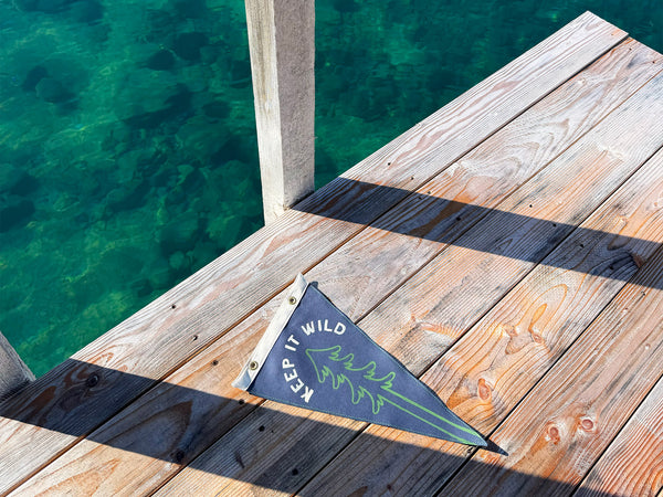 Keep It Wild Outdoor-Inspired Pennant