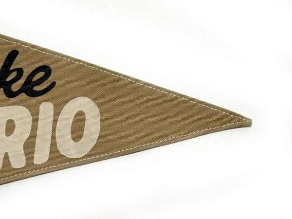Lake Ontario Vintage-Inspired Pennant
