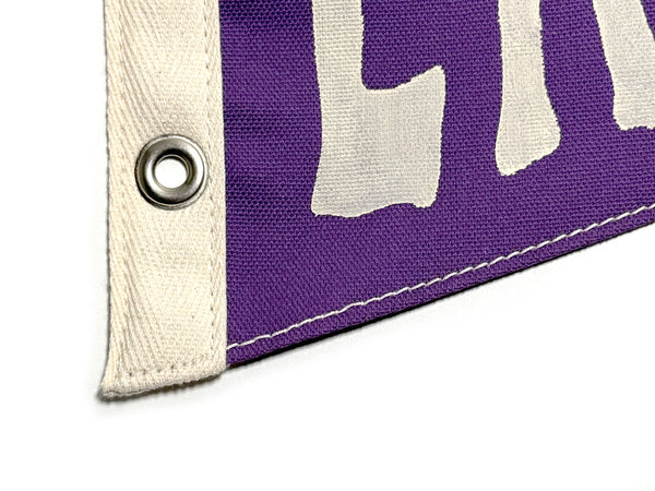 Lakewood Vintage-Inspired Canvas Pennant