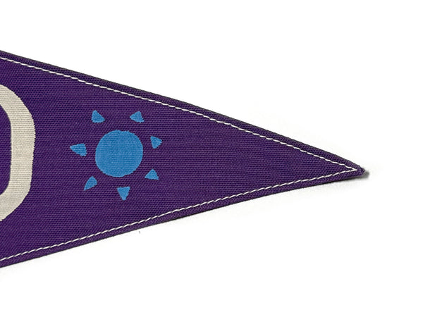 Lakewood Vintage-Inspired Canvas Pennant