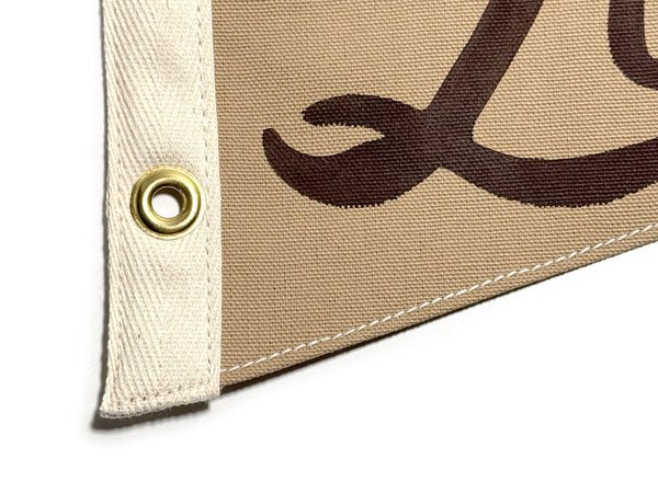 Locals Only Surf-Inspired Pennant