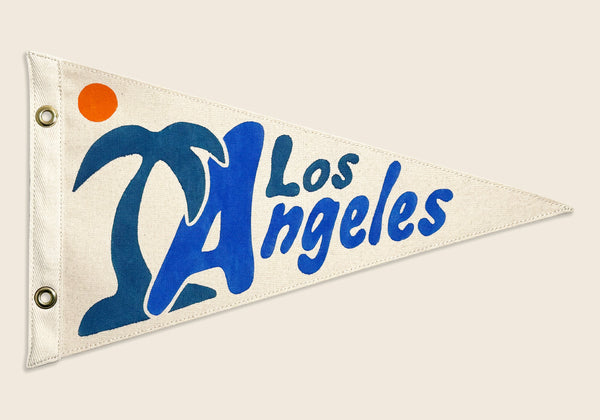 Los Angeles Vintage-Inspired Pennant