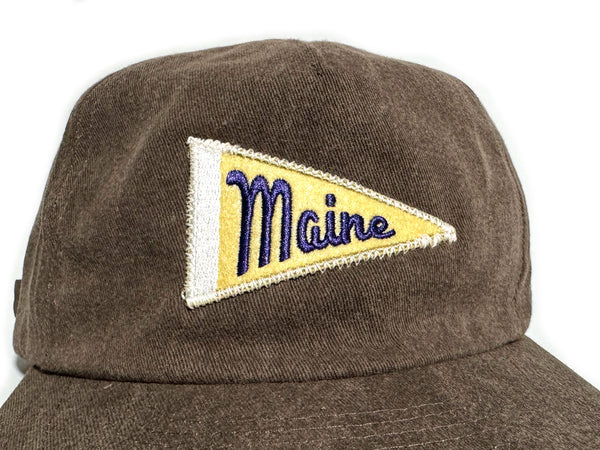 Maine Pennant Felt Patch Hat