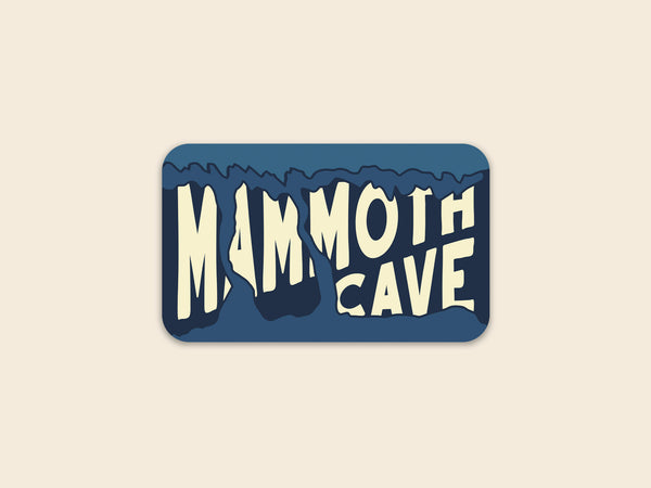 Mammoth Cave National Park 3" Sticker