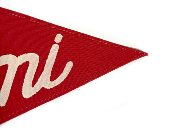 Miami Vintage-Inspired Pennant