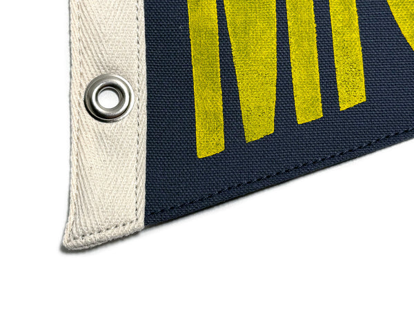 Michigan Vintage-Inspired Pennant