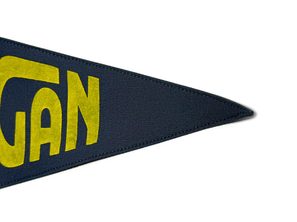Michigan Vintage-Inspired Pennant