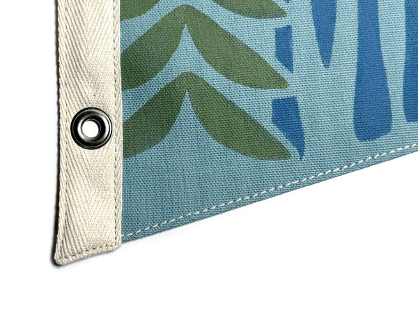 Michigan Tree Vintage-Inspired Pennant