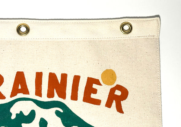 Mount Rainier National Park Camp Flag