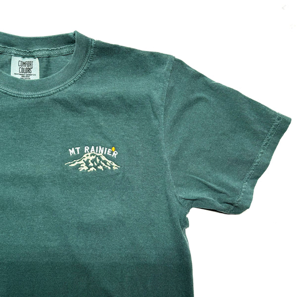 Mt. Rainier National Park Heavyweight Short Sleeve T-Shirt