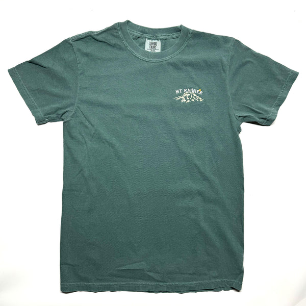 Mt. Rainier National Park Heavyweight Short Sleeve T-Shirt