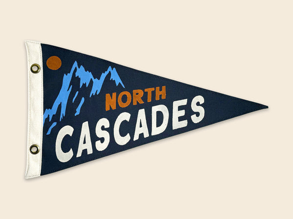 North Cascades National Park Pennant