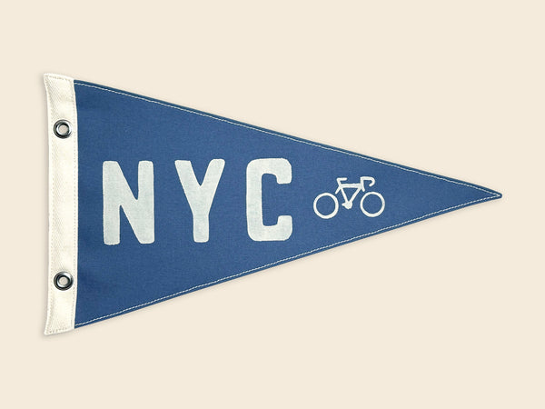 New York City (NYC) Bike Pennant