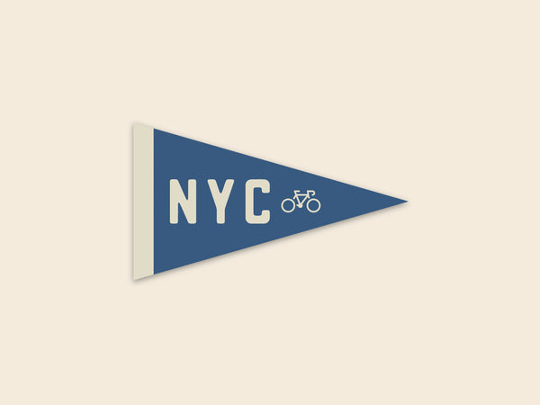 NYC Pennant Sticker