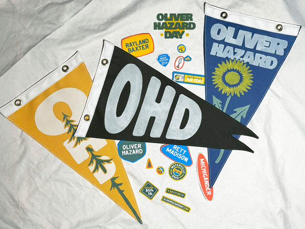 Oliver Hazard Day Waterville Vintage-Inspired Pennant