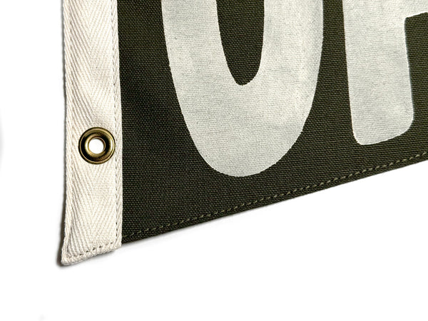 Oliver Hazard Day Swallowtail Vintage-Inspired Pennant