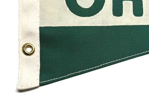 Ohio Vintage-Inspired Stripe Pennant