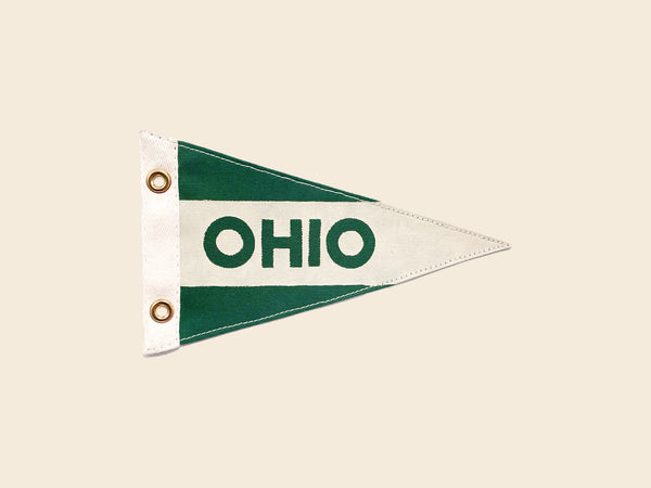 Ohio Green Mini Pennant