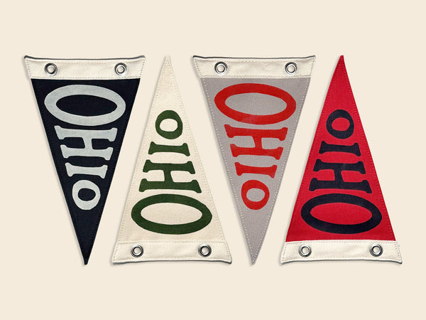 Ohio Vintage-Inspired Mini Pennant