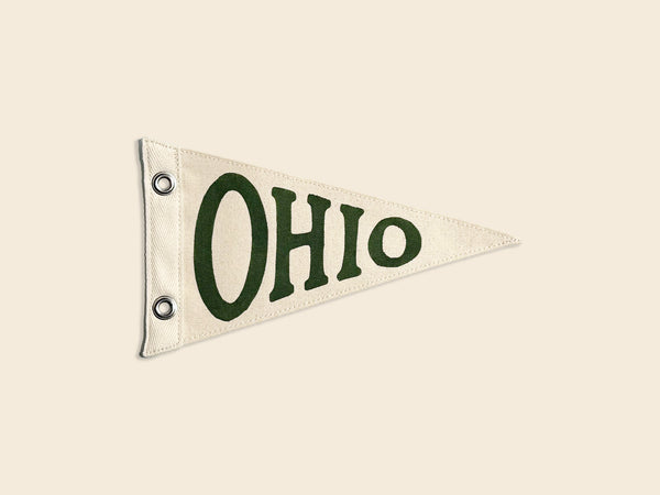 Ohio Vintage-Inspired Mini Pennant