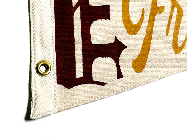 San Francisco Golden Gate Bridge Canvas Pennant