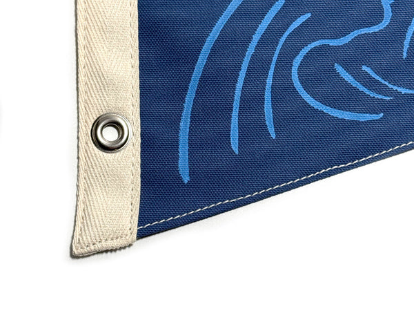Slow is Fast Surf-Inspired Pennant