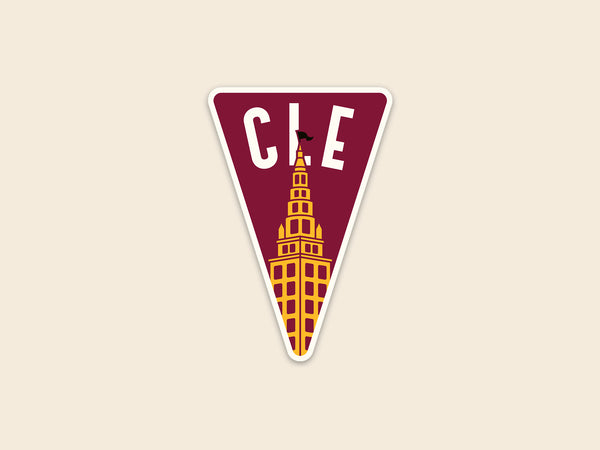 Cleveland 3" Terminal Tower Sticker