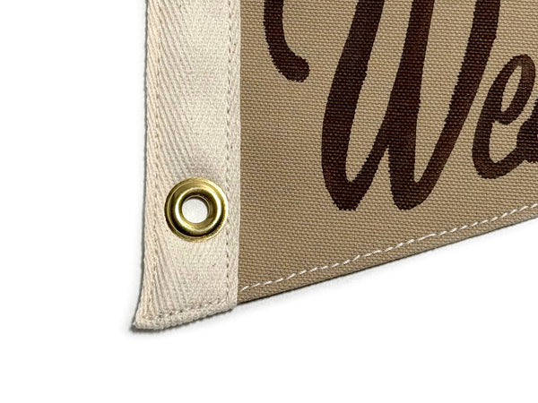 West Coast Surf-Inspired Mini Pennant