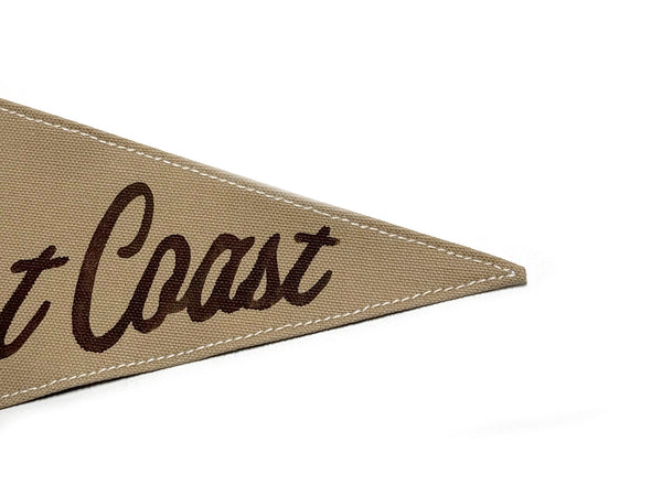 West Coast Surf-Inspired Mini Pennant