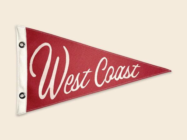 West Coast Surf-Inspired Pennant