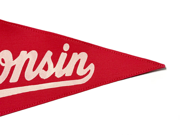 Wisconsin Vintage-Inspired Pennant